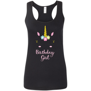 Funny Unicorn Birthday Tank Shirt
