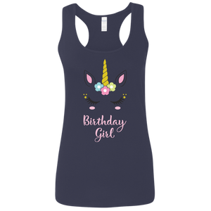 Funny Unicorn Birthday Tank Shirt