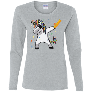 Funny Unicorn Teacher Long Sleeve Shirt